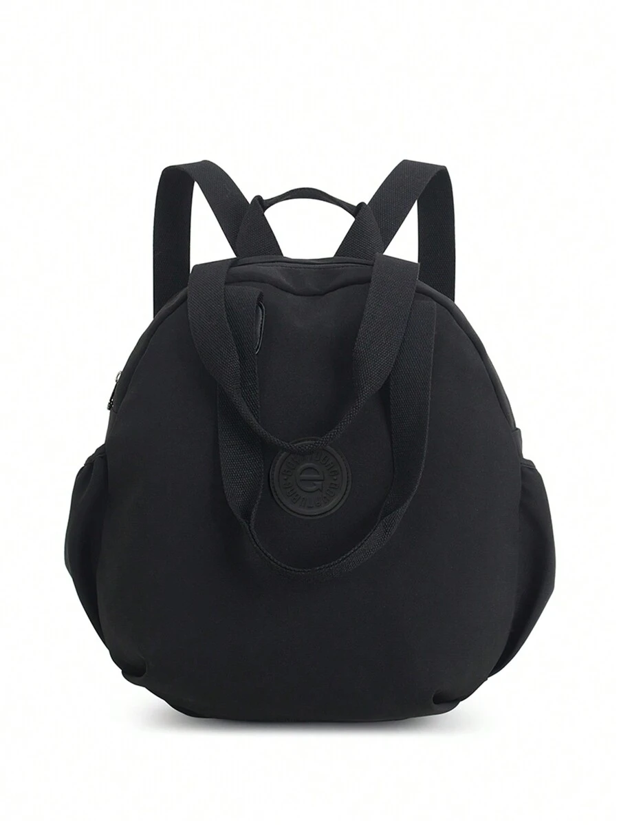 2024 New Fashion Casual Handbag Backpack With Large Capacity,Multi-Functional For Shopping,School,Travel,Tready Backpack,Bag For School,Bag School,School Bag,Portable,Laptop Compartment,Large Capacity,For Teen Girls Women College Students,College,Middle School,High School,Outdoors,Travel,Outings,Elementary School,Office - Black - View 1