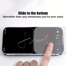 3入組iphone 11-15 Pro Max高清隱私屏幕保護貼,光澤鋼化玻璃守衛,防窺保護,兼容iphone Xs Max Xr X - 黑色 - 查看 5