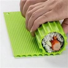1入組具防黏性壽司卷簾,適用於自製壽司,diy廚房小幫手,適用於家庭和餐廳派對 - 綠色 - 查看 6