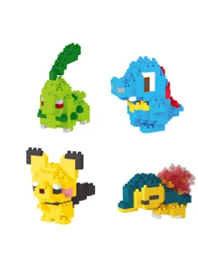 Hoạt hình Anime Đồ chơi Mô-đun xây dựng , Vật liệu nhựa Thú cưng Elf Loạt Số liệu - Nhiều màu - Xem 8