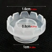 Wholesale Disposable Eyelash Glue Fan Cup Rings Holder Container Tattoo Pigment Eyelash Extension Tools Lash Supplies