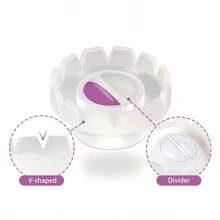 Wholesale Disposable Eyelash Glue Fan Cup Rings Holder Container Tattoo Pigment Eyelash Extension Tools Lash Supplies