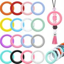 5/10Pcs Silicone Large Circle Beads For Jewelry Making DIY Handmade Special Decorations Craft Supplies
