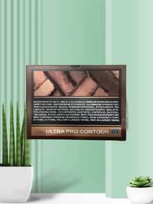 Paleta De Contorneadores En Polvo, Bronzer, Contour, Iluminador, paleta de contorno básica - 03 - Ver 3