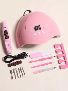 Luz Led Uv Xl Para Conjunto De Manicure De Unhas De Gel, Ferramentas De Manicure E Decorações De Arte Para Unhas Diy Presentes Domésticos Para Salão