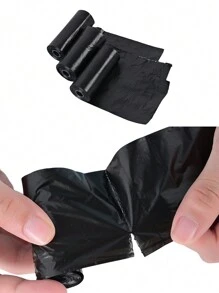 Random 3 Rolls/45pcs Disposable Diaper Bags + 1 Storage Box (Bag Size: 30x22cm When Unfolded) For Stroller And Outdoor Use, Clean Up Kids Garbage