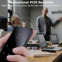 MP4/MP3 Player Multifunctional Full Touch Screen 4GB Support Up To 128GB SD Card Expansion Bluetooth Lossless Music FM Radio Recorder Sport - 黑色 - 查看 6