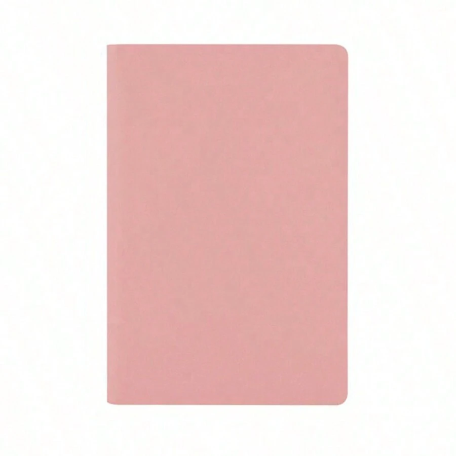 A6 Red Blue Elastic Binding Creative Business Office Notebook Book Student Diary Notepad Office Stationery - Pink - View 1