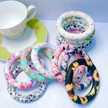 5/10Pcs Silicone Large Circle Beads For Jewelry Making DIY Handmade Special Decorations Craft Supplies