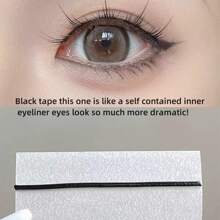 Glueless Fake Eyelashes Self Adhesive Strip,No Glue Needed, Waterproof, Reusable & Lasting Stickiness,Lash Extension Tools,Self Adhesive Lash Strips,Lash Glue Replacement
