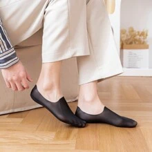 Tất thể thao ngoài trời 1 đôi mùa hè cho nam, tất kháng khuẩn và khử mùi, tất lưới mỏng thường ngày cho nam, tất thoáng khí và thoải mái với lớp silicon Mon-Slip, tất vô hình cổ thấp thấm mồ hôi mùa hè, phù hợp với mọi loại giày - Nhiều màu - Xem 9