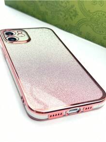 1 Vỏ Điện Thoại TPU Chống Sốc Lấp Lánh Tương Thích Với IPhone 11 12 13 14 15 14Promax 15Promax, Hàng Mới Về - Hồng - Xem 3