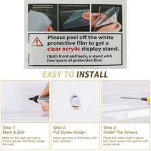 2/4 Piezas Estante Flotante De Acrílico Para Pared, Organizador De Estante Flotante Invisible, Para Libros, Figuritas, Almacenamiento De Marcos De Fotos, Estantes Montados En La Pared Para Hogar, Baño, Salón De Uñas, Spa (15 X 4.3 X 2'') - Blanco - Ver 12