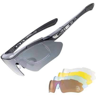 ROCKBROS Polarized Sports Sunglasses UV Protection Cycling Glasses Outdoor