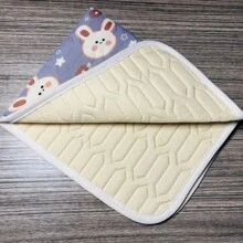 1 Miếng Hoạt hình Mô hình Lụa băng & Mủ cao su Mùa hè Thoáng khí Thảm thú cưng , Thích hợp Đối với Nhỏ/Trung bình/Lớn Thú cưng Trong nhà Sử dụng - Màu tím - Xem 5