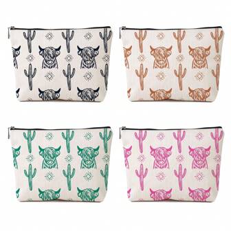 1 Pc Cowgirl Western Makeup Bag Rge Capacity Cosmetic Bag Travel Toiletry Bag For Women - Stylish Western Gift For Cowgirls Makeup Travel Toiletry Organizer Essentials Gifts Storage Zipper Accessories Nail, Makeup Bag, Makeup Bags, Cosmetic Bag, Makeup Organiser, Travel, Makeup Pouch, Vanity Accessories, Small Makeup Bag, Cosmetic Bag, Large Makeup Bag, Christmas Gifts, Pouch, Travel, Pouch, Clutch / Small Handbag, Makeup Organizer, Pouch, Brush Holder, Mini Pouch, Large Capacity Pouch,Gifts For Women,Christmas Gifts,Gift Ideas For Women