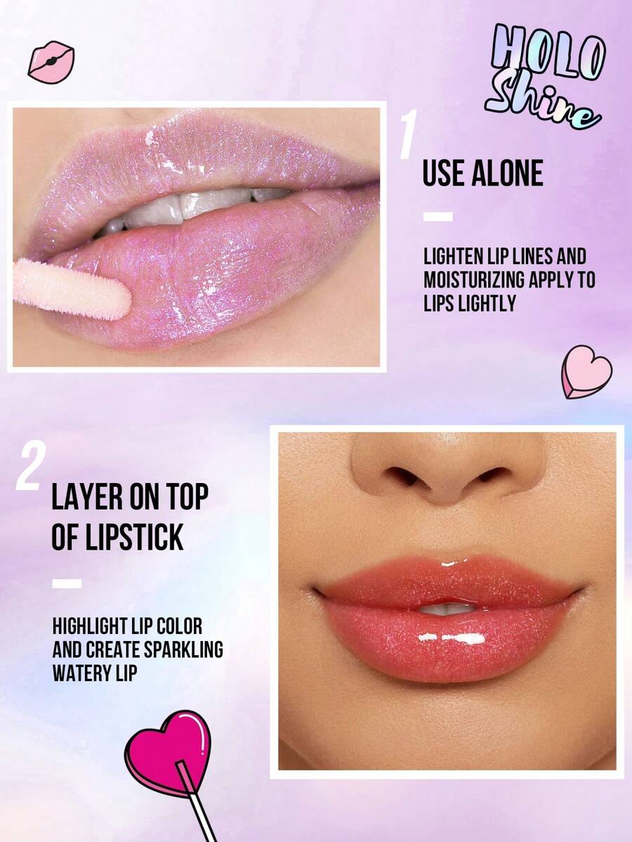 Misslyn 3 Pcs Best Lip Combos Ever, Misslyn HOLO SHINE LIP CREAM & Matte Lip Cream & Lip Liner