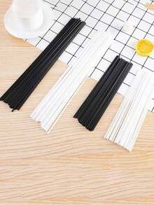 10pcs White Or Black Diffuser Rattan Sticks With Extra Long Length For Home Room Decoration - White - View 4