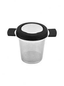 1pc, Stainless Steel Tea Filter, Fine Mesh Tea Strainer For Loose Leaf Tea, Tea Infuser, For Home Restaurant Hotel Office, Tea Accessories Back To School