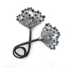 1 件优雅扇形发髻制作器复古扭发发髻造型器发型配件 - 盤發棒 - 查看 3