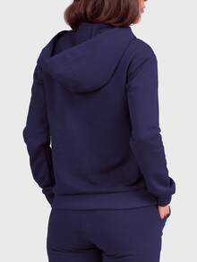 Women Sweatshirts - 藏蓝色 - 查看 2