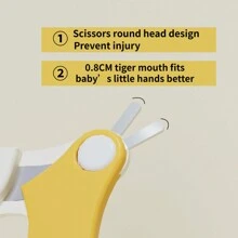 5 cái Em bé Chăm sóc móng Bộ , Màu hồng , Thiết kế Hoạt hình , Bao gồm Kéo cắt móng tay , kéo cắt móng tay , Giũa móng tay , Cái nhíp , An toàn Quan tâm Công cụ Đối với Trẻ sơ sinh - Màu Hồng Tươi - Xem 4