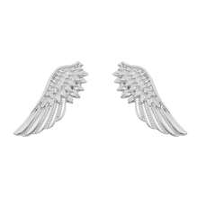 1 Pair Wings Brooches For Women Feather Unisex Brooch Collar Pins Gold Color Metal Jewelry For Men Clothing Shirts Suit