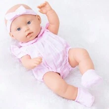 12 英寸婴儿娃娃柔软硅胶逼真重生娃娃，可陪伴、睡觉、安抚 - 彩色 - 查看 13