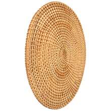 Handwoven Rattan Placemats,Round Wicker Table Mats, Natural Woven Placemats For Dinner Table,Heat Resistant Mats - Multicolor - View 6
