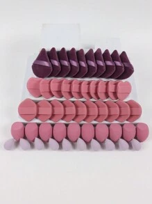 Bộ dụng cụ trang điểm 50 món, bao gồm 10 bông phấn phủ, 20 bông phấn dạng cushion, 10 miếng mút trang điểm và 10 miếng mút trang điểm mini. Bộ sản phẩm bao gồm các loại mút trang điểm chuyên dụng cho kem nền dạng lỏng, dạng kem và dạng phấn. Trang điểm, Giá rẻ, Trang trí phòng, Bàn trang điểm, Du lịch, Phòng ngủ, Phụ kiện trang điểm, Bông phấn, Cọ trang điểm, Bông phấn, Miếng mút trang điểm, Giá rẻ, Quà tặng tất, Trang điểm, Dụng cụ trang điểm, Quà tặng giá rẻ, Quà tặng cho phụ nữ, Quà tặng Giáng sinh. - Nhiều màu - Xem 3
