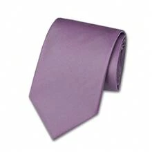 1入組經典條紋印花男士領帶，9.5cm寬，適合節日、婚禮和工作 - 彩色 - 查看 23