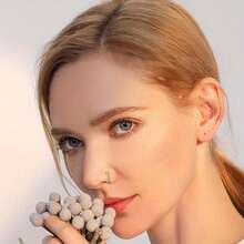 1入 20G 醫用鋼鼻環，女士男士用L型螺旋鼻釘，鼻環耳環穿刺首飾