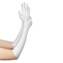 1 Pair Spring Summer Unisex Multicolor Nylon Spandex Gloves, Suitable For Driving, Sun Protection, Jewelry & Square Dance