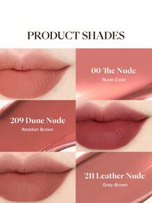 JOOCYEE ESSENCE MATTE ROUGE 208 Peachwood Nude ACABADO MATE DE TERCIOPELO DE LARGA DURACIÓN - 208 caoba desnuda - Ver 7