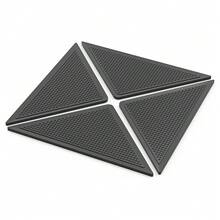 Rug Grippers For Rug Pad,Non Slip For Hardwood Floors,Kitchen,Carpet Anti Slip Rug Grippers For Area Rugs 4Pcs - Multicolor - View 1