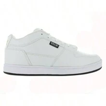 sick dudes Tenis para patinar en patineta (skate) - Blanco - Ver 2