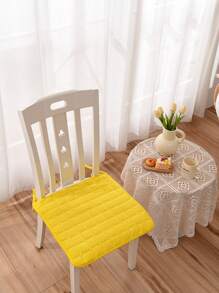 1pc Modern Style Square Polyester Fiber Solid Color Washable Decorative Accessory, Suitable For Living Room, Kitchen, Dining Room, Outdoor, Office Home Decor