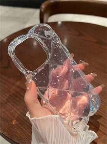 Luxury Diamond Glitter Transparent Silicone Case For IPhone16 16 15 14 13 12 11 Pro Max Quality Flash Clear Shockproof Bumper Cover