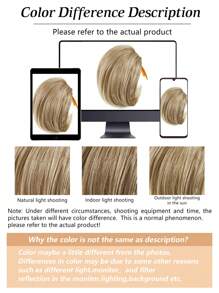 Synthetic Short Ponytail 6-Inch Bun Hair Comb Clip Hair Bundle Adjustable Drawstring Ponytail Synthetic Hair Piece Female Extension