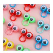 1只手指移動眼睛戒指玩具,萬聖節新奇惡作劇戒指玩具 - 綠色 - 查看 3