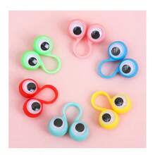 1只手指移動眼睛戒指玩具,萬聖節新奇惡作劇戒指玩具 - 綠色 - 查看 2