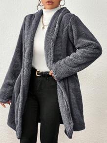 Women Winter Coats - Gris - Ver 6