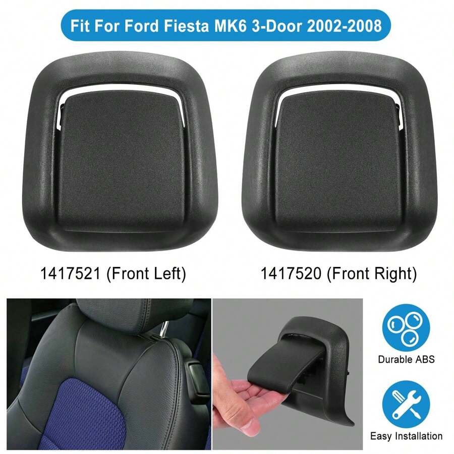1 Pair Car Seat Release Handles Fit For Fiesta MK6 20022008 Auto Seat