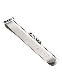 5pcs 3inch Sewing Clips, Single Binding Clips, Diy Marking Tools, Metal Hemming Clips For Fabric - Silver - View 8