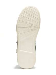 Women's Studded Statement Platform Sneakers – Metallic Toe Cap & Rivet Detailing