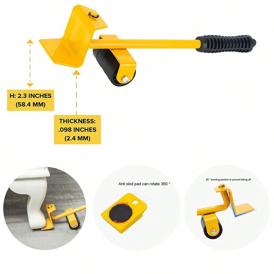 1 Set Of Hardwood Flooring Furniture Moving Sliders HeavyDuty