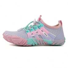 GNVA Summer And Versatile Women's Outdoor Sports Shoes For Couples Hiking And Water Activities, With Camouflage Design And Lightweight Comfort. The Sole Is In Camouflage (Asymmetric Color Pattern).