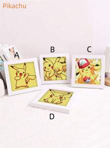 1 Pezzo Kit Di Pittura A Diamante Fai Da Te Con Cartoni Animati Per Bambini, Mosaico Completo Con Forellino Di Diamante, Regalo Di Artigianato A Strass Per Ragazzi E Ragazze
