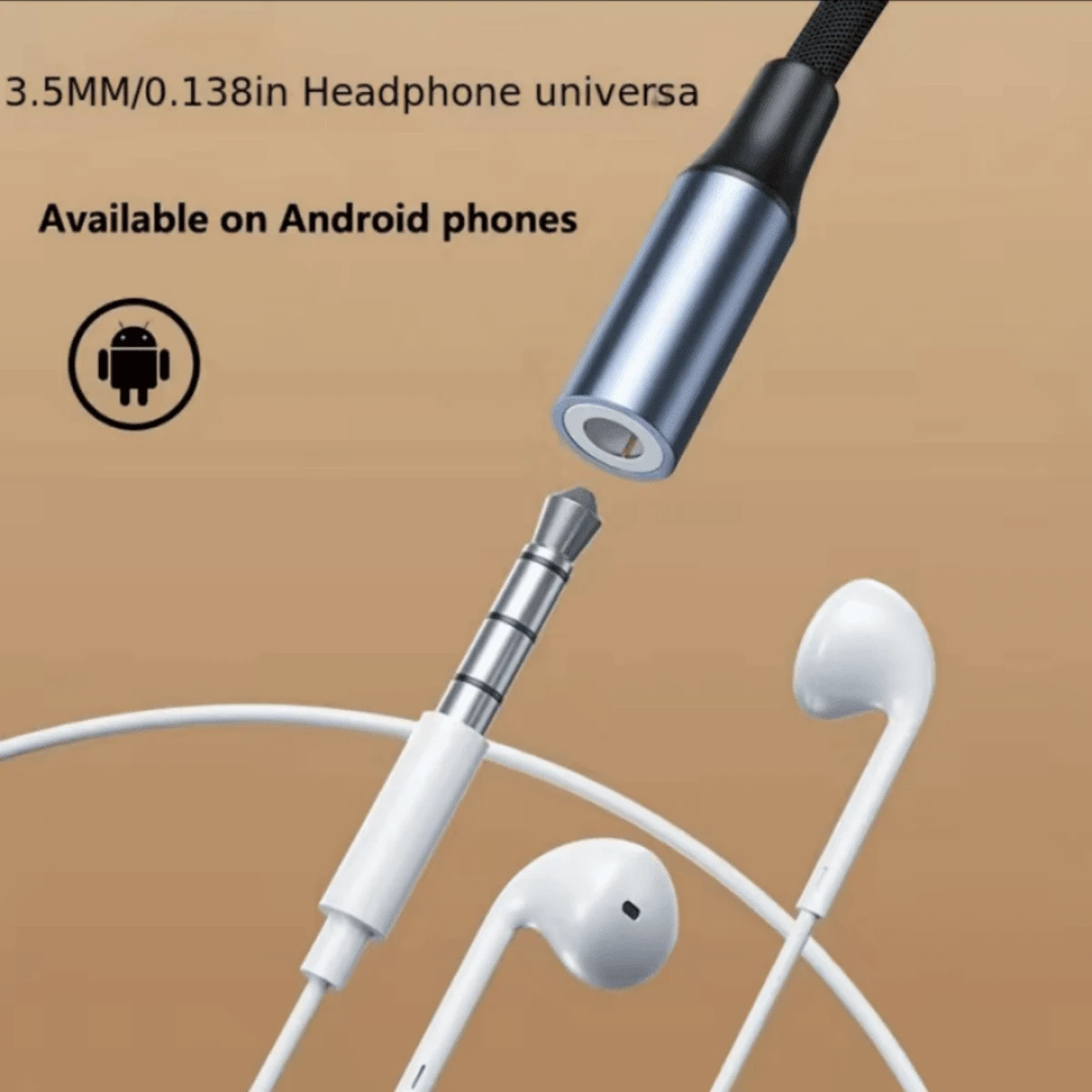 TypeC 3.5 Jack Audio Cable USB C To 3 5 MM Jack Aux Adapter Phone