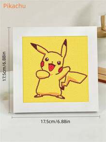 1 Pezzo Kit Di Pittura A Diamante Fai Da Te Con Cartoni Animati Per Bambini, Mosaico Completo Con Forellino Di Diamante, Regalo Di Artigianato A Strass Per Ragazzi E Ragazze